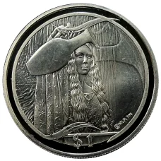 Монета 1 доллар 2003 года Новая Зеландия — Властелин колец «Зеркало Галадриэль» (аверс)