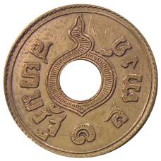 Монета 1 сатанг 1929 года Таиланд (реверс)