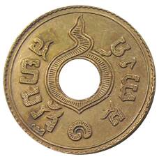 Монета 1 сатанг 1929 года Таиланд (реверс)