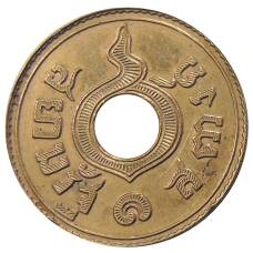 Монета 1 сатанг 1929 года Таиланд (реверс)