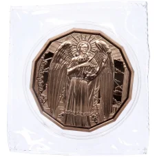 Монета 20 центов 2024 года Самоа «Архангел Сандальфон» (аверс)
