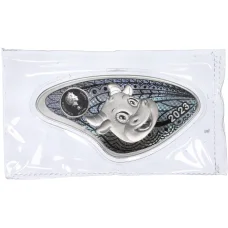 Монета 20 центов 2023 года Самоа «Китайский гороскоп — Год быка» (реверс)