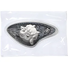 Монета 20 центов 2023 года Самоа «Китайский гороскоп — Год козы» (аверс)