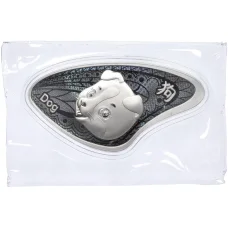 Монета 20 центов 2023 года Самоа «Китайский гороскоп — Год собаки» (аверс)