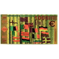 Сувенирная банкнота 1000 евро (реверс)