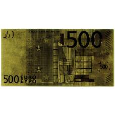 Сувенирная банкнота 500 евро 2002 года