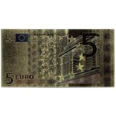 Сувенирная банкнота 5  евро 2002 года