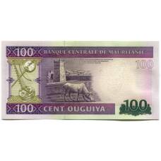 Банкнота 100 угий 2015 года Мавритания (вид 2)