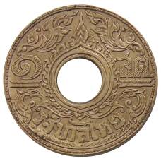 Монета 1 сатанг 1941 года Таиланд (аверс)