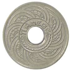 Монета 5 сатангов 1935 года Таиланд (аверс)