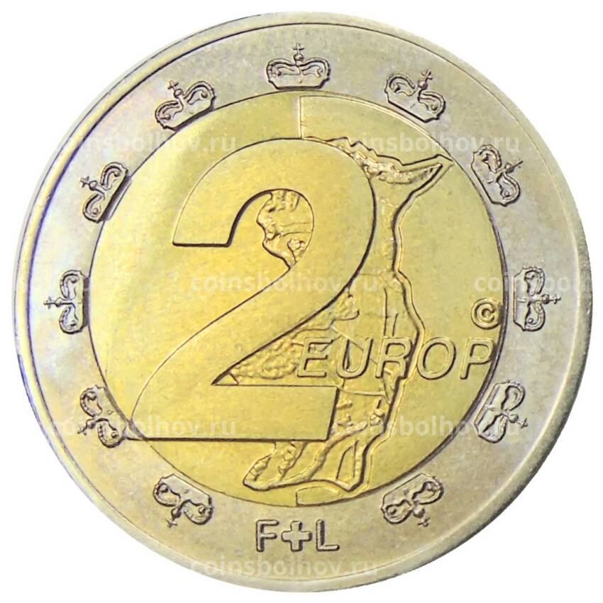 Монета 2 евро 2004 года Лихтенштейн (Проба,Unusual) (вид 2)
