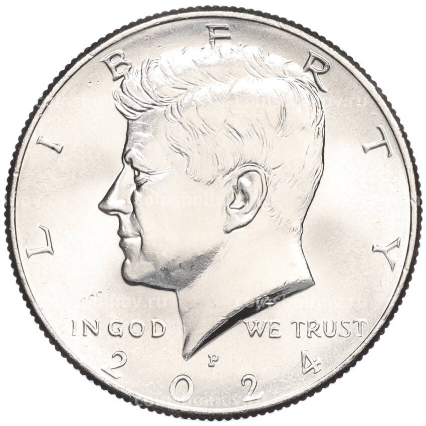 Монета 1/2 доллара (50 центов) 2024 года Р США
