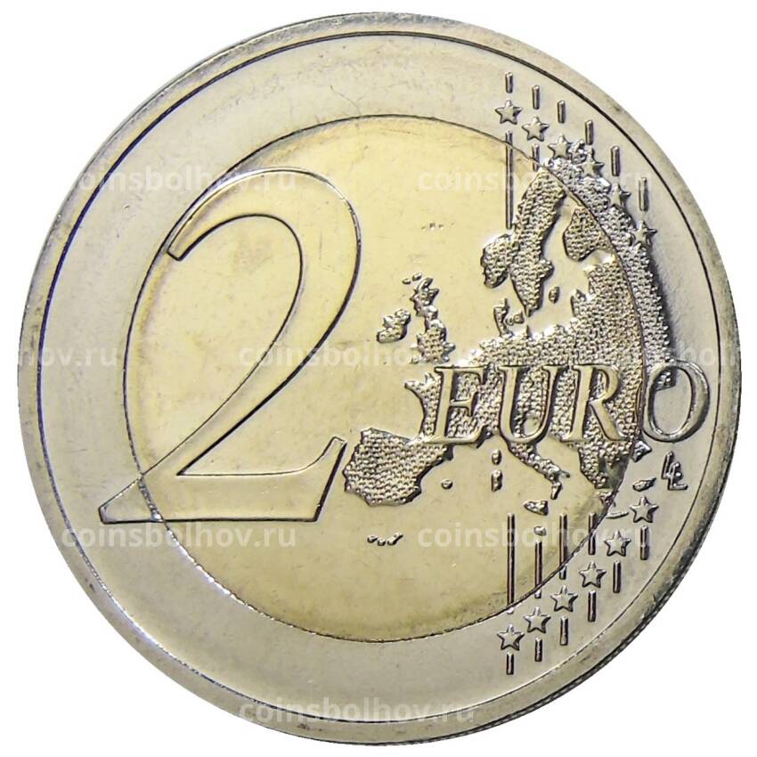 Монета 2 евро 2024 года D Германия — 175 лет Конституции Паульскирхе (вид 2)