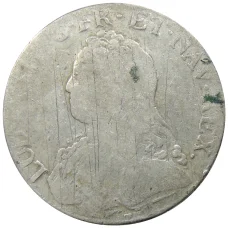 Монета 1 экю 1732 года & Франция (Людовик XV) (аверс)