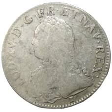 Монета 1 экю 1726 года 9 Франция (Людовик XV) (аверс)