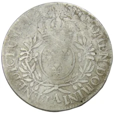 Монета 1 экю 1729 года A Франция (Людовик XV) (реверс)