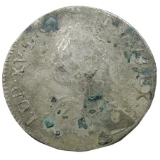 Монета 1 экю 1726 года Франция (Людовик XV) (аверс)