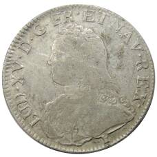 Монета 1 экю 1726 года 9 Франция (Людовик XV) (аверс)