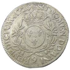 Монета 1 экю 1726 года 9 Франция (Людовик XV) (реверс)