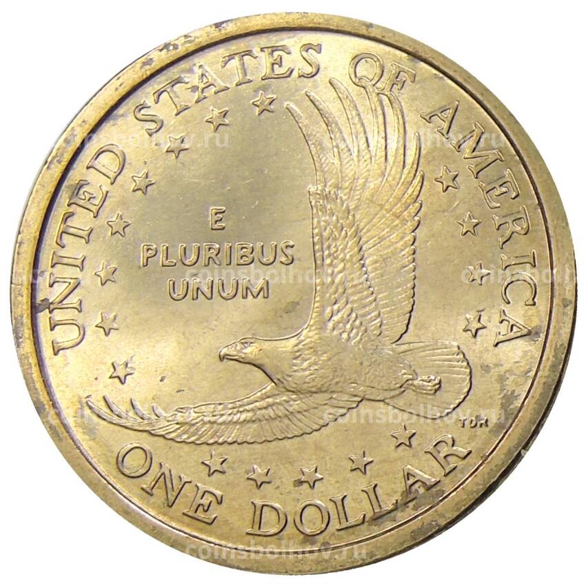 Монета 1 доллар 2004 года P СШA —  Сакагавея «Парящий Орёл» (вид 2)