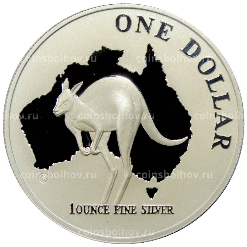 Монета 1 доллар 2000 года Австралия — Кенгуру (в коробке)