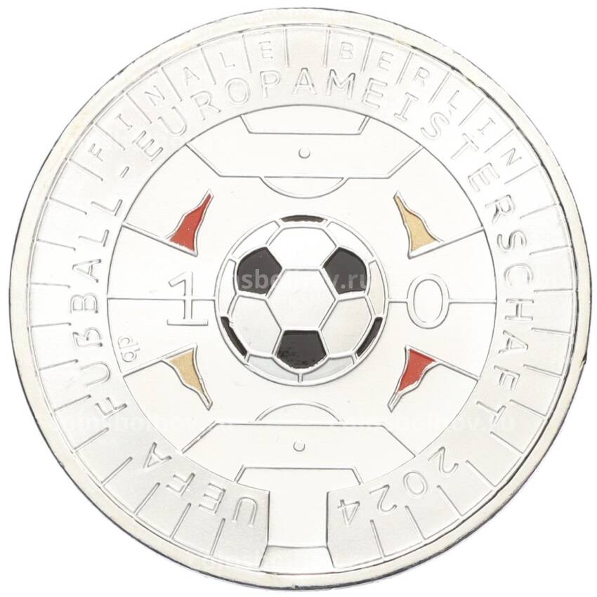 Монета  11 евро 2024 года A Германия «Чемпионат Европы по футболу 2024 года в Германии»