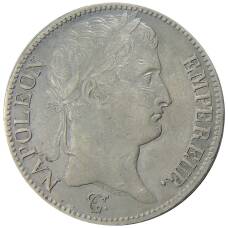 Монета 5 франков 1811 года A Франция (реверс)