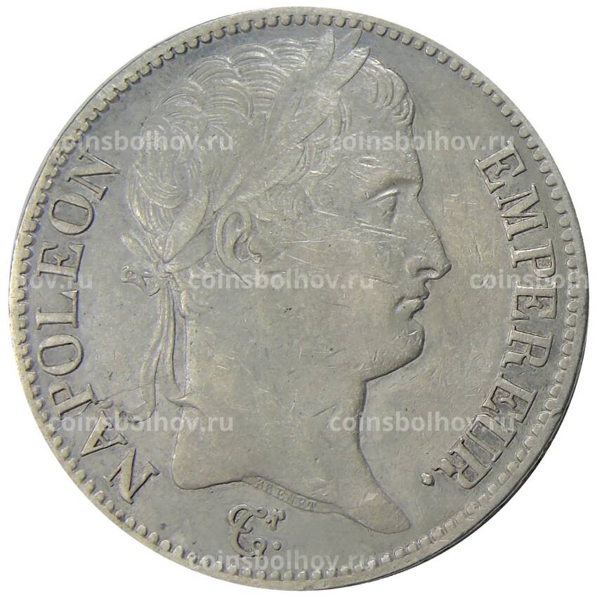 Монета 5 франков 1811 года A Франция (вид 2)