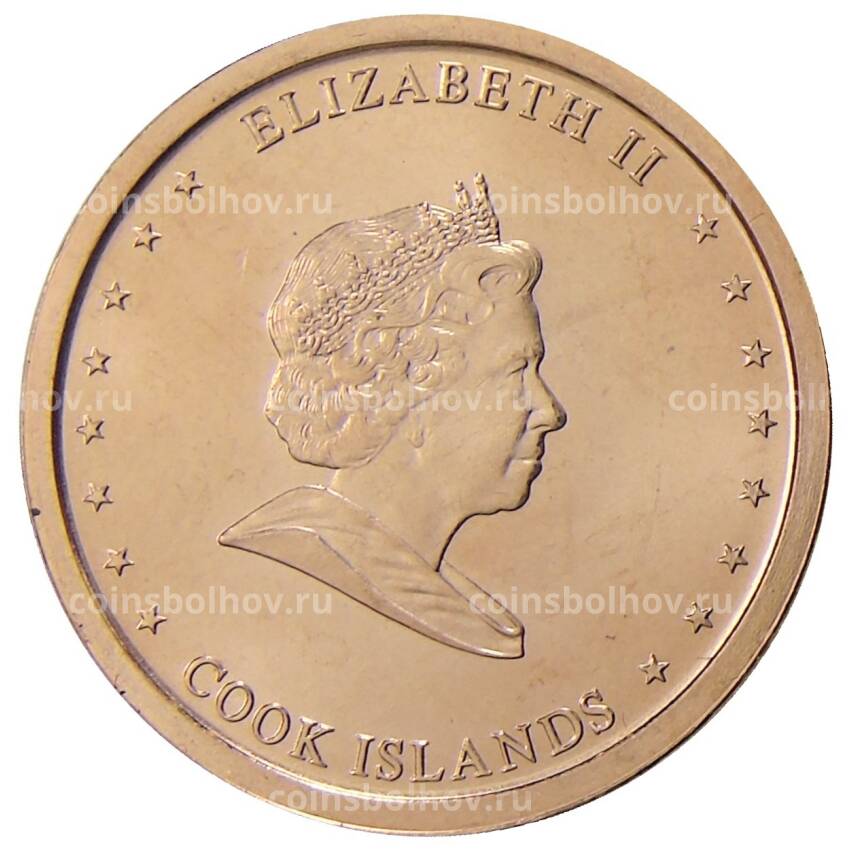 Монета 5 центов 2010 года Острова Кука (вид 2)