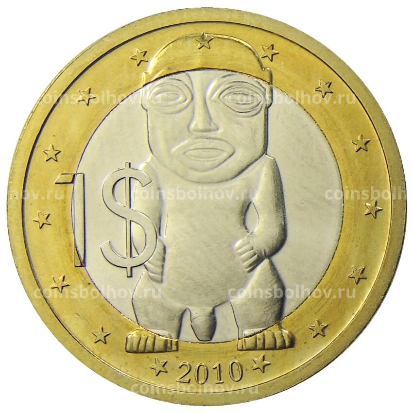 Монета 1 доллар 2010 года Острова Кука
