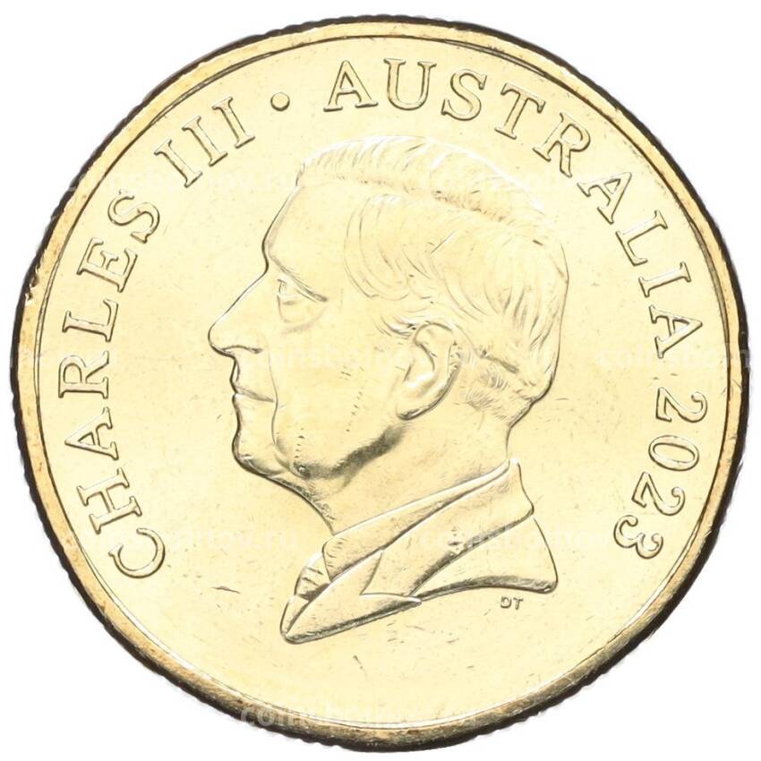 Монета 1 доллар 2023 года Австралия (Карл III) (вид 2)