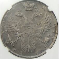Монета 1 рубль 1731 года — Анна Иоанновна (в слабе NGC AU 53) (реверс)