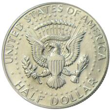 Монета 1/2 доллара (50 центов) 1967 года США (реверс)