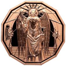 Монета 20 центов 2024 года Самоа «Архангел Самуил» (аверс)