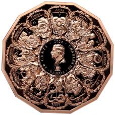 Монета 20 центов 2024 года Самоа «Архангел Самуил» (реверс)