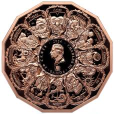 Монета 20 центов 2024 года Самоа «Архангел Ариэль» (реверс)