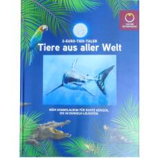 Альбом для монет 3 евро Австрия «Животные со всего мира»