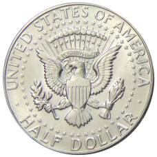 Монета 1/2 доллара (50 центов) 1967 года США (реверс)