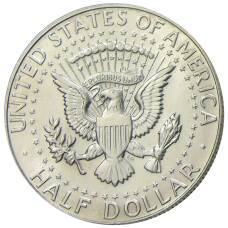 Монета 1/2 доллара (50 центов) 1967 года США (реверс)