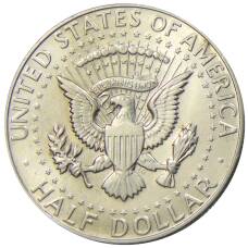 Монета 1/2 доллара (50 центов) 1967 года США (реверс)