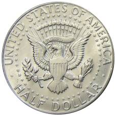 Монета 1/2 доллара (50 центов) 1968 года D США (реверс)