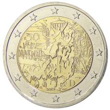 Монета 2 евро 2019 года G Германия — 30 лет падению Берлинской стены (аверс)