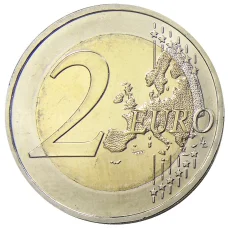 Монета 2 евро 2009 года J Германия Федеральные земли Германии — Церковь Людвига в Саарбрюккен, Саар (реверс)