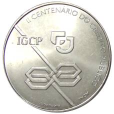 Монета 1000 эскудо 1997 года Португалия — 200 лет Государственному кредитованию (аверс)