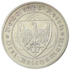 Монета 3 марки 1930 года A Германия «700 лет со дня смерти Вальтера фон дер Фогельвейде» (реверс)