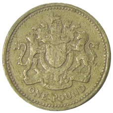 Монета 1 фунт 1983 года Великобритания (аверс)