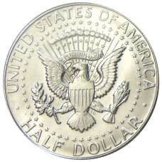 Монета 1/2 доллара (50 центов) 1967 года США (реверс)