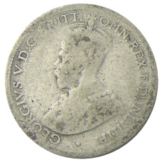 Монета 6 пенсов 1926 года Австралия (реверс)