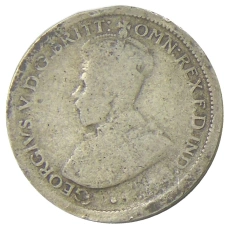 Монета 6 пенсов 1911-1936 года Австралия (реверс)