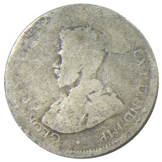 Монета 6 пенсов 1924 года Австралия (реверс)